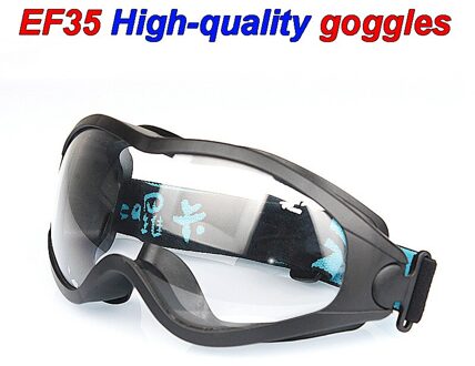 EF35 Type Veiligheidsbril Transparant Toepassing Rit Bril Anti-Fog Anti-Kras Anti-Shock veiligheid Bril