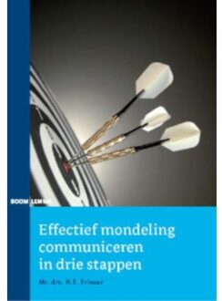Effectief mondeling communiceren in drie stappen - Boek Darwin Frieser (9059317009)