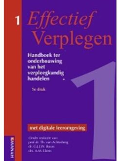 Effectief Verplegen 1 / 1 - Boek Noordhoff Uitgevers B.V. (9057401460)