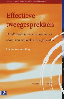 Effectieve tweegesprekken - Boek Marike van den Berg (9052615683)