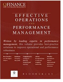 Effective Operations And Performance Management