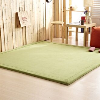 Effen 2Cm Dikte Kids Playmat Thuis Tapijt Deken Zacht Koraal Fluwelen Matten Rechthoek 100*200Cm Bedmat Skidproof kind Spel Mat