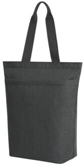 Effen cirkel boodschappentas Zwart - One size