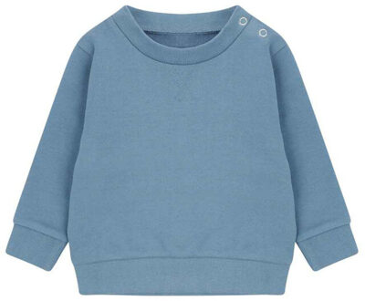 Effen duurzaam sweatshirt kinderen/kinderen Blauw - 104