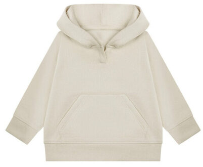 Effen duurzame hoodie kinderen/kinderen Beige - 116
