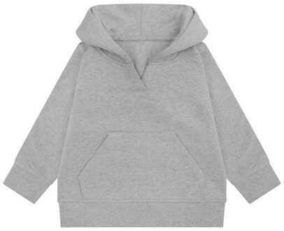 Effen duurzame hoodie kinderen/kinderen - maat 86 Grijs