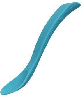 Effen Geavanceerde Siliconen Babyvoeding Lepel Zuigeling Temperatuur Sensing Spenen Zachte Hoofd Vast Lepels Voor 4-24 Maanden Baby groen