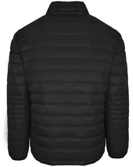 Effen Gevoerde Zwarte Jas