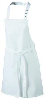 Effen kinderschort - maat One size Wit