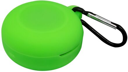 Effen Kleur Beschermhoes Bluetooth Headset Beschermhoes Voor Lg Tone Gratis FN7 Siliconen Draadloze Oortelefoon Cover Met Haak groen