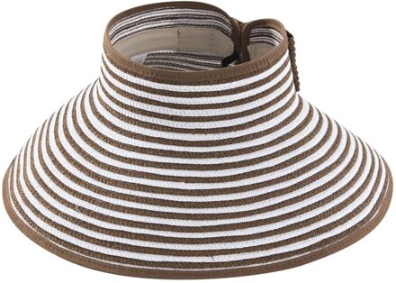 Effen Kleur Breedgerande Hoed Zomer Vrouwen Beknoptheid Breed Oprolbaar Opstellen Hoed Zonnehoed Strand Hoed Zonnehoed