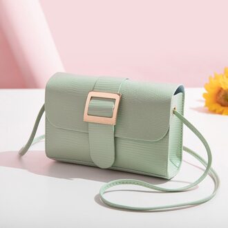 Effen Kleur Kleine Pu Lederen Crossbody Tassen Voor Vrouwen Zomer Acryl Ketting Lady Reizen Schouder Messenger Handtassen 2