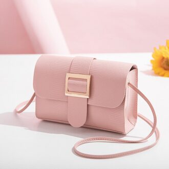 Effen Kleur Kleine Pu Lederen Crossbody Tassen Voor Vrouwen Zomer Acryl Ketting Lady Reizen Schouder Messenger Handtassen 5