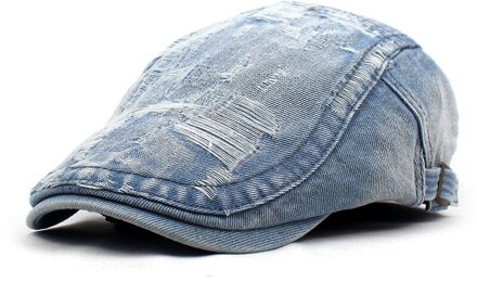 Effen Kleur Newsboy Caps Mannen Katoen Platte Pet Vrouwen Schilder Baret Hoeden 09 stijl 1