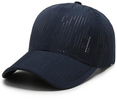 Effen Kleur Sneldrogende Hoed Voor Mannen Vrouwen Outdoor Ademend Baseball Hoed Zomer Mesh Vissen Cap marine