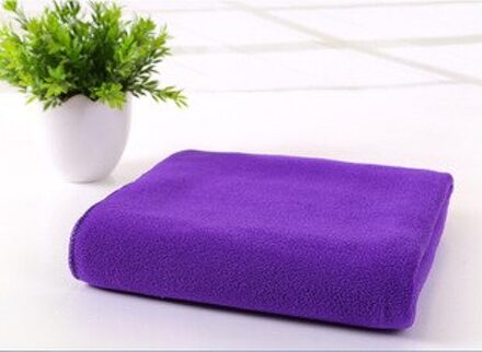 Effen Kleur Ultra Microfiber Stof Sneldrogende Gym Sport Handdoek Reizen Kamp Lange Handdoek 70X30Cm NH0142P