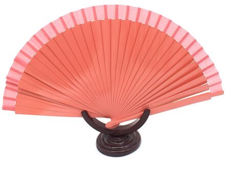 Effen Kleur Vouwen Fans Dance Wedding Party Kant Fans Plastic Zijde Vouwen Hand Held Fan Woondecoratie Handgemaakte Fan 8