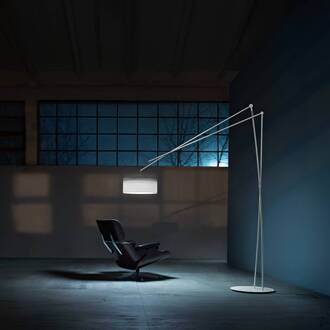 Effimera F50 vloerlamp mat wit