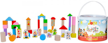 Efteling Houtenblokken: Jokie 50 stuks