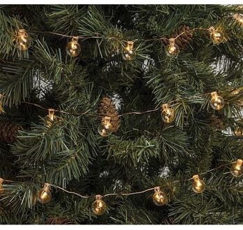 EGB Kerstboomverlichting met 80 LED kogellampjes 6,4m Helder