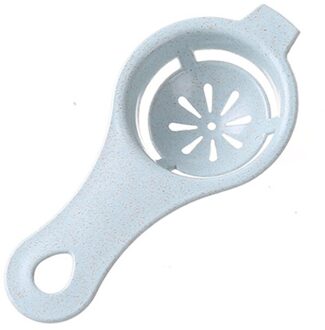 Egg White Yolk Separator Tool Food-Grade Ei Bakken Koken Keuken Tool Gadgets Ei Divider Zeef Seperator Keuken Benodigdheden Blauw