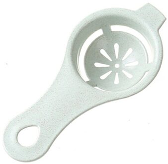 Egg White Yolk Separator Tool Food-Grade Ei Bakken Koken Keuken Tool Gadgets Ei Divider Zeef Seperator Keuken Benodigdheden Grijs