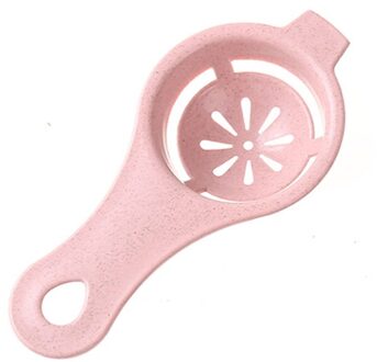 Egg White Yolk Separator Tool Food-Grade Ei Bakken Koken Keuken Tool Gadgets Ei Divider Zeef Seperator Keuken Benodigdheden Roze