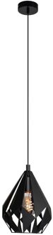 EGLO Carlton 5 Hanglamp - E27 - Ø 20,5 cm - Zwart