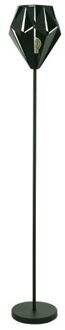 Eglo Carlton 5 Vloerlamp - E27 - 152,5 cm - Zwart