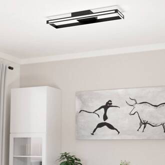 Eglo connect LED plafondlamp Savilanas-Z, CCT, zwart