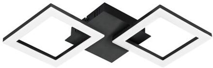 Eglo connect.z Paranday-Z Smart Plafondlamp - 47 cm - Zwart/Wit