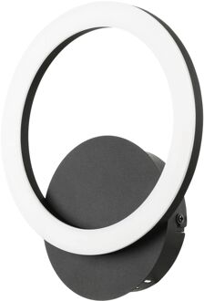 Eglo connect.z Parrapos-Z Smart Wandlamp - 24 cm - Zwart/Wit