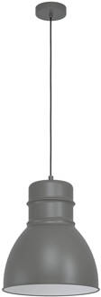 Eglo Ebury Hanglamp - E27 - Ø 38 cm - Gr Grijs, Wit