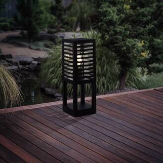 Eglo EGLO Alamonte 3 Sokkellamp Buiten - E27 - 45 cm - Zwart