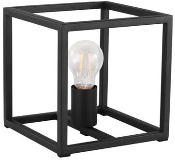 Eglo Eldrick tafellamp - E27(excl.) - industrieel - 20cm - Metaal - Zwart
