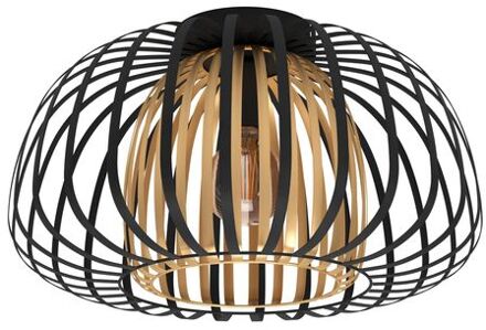 Eglo Encinitos Plafondlamp - E27 - Ø 45 cm - Zwart, Goud Goud, Zwart