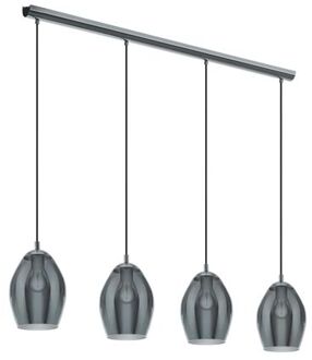 Eglo Estanys Hanglamp - E27 - 113 cm - Grijs/Zwart