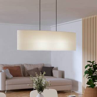 Eglo Febres hanglamp, zwart/wit, 2-lamps. wit / opaal