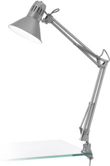 Eglo FIRMO Tafellamp - E27 - 73 cm - zilver Zilverkleurig