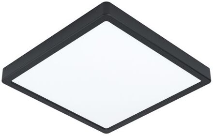 Eglo FUEVA 5 Plafonnière - LED - 28.5 cm - Zwart