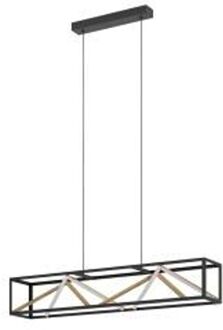 Eglo Hanglamp/1 Led 46w Penala Zwartgoud