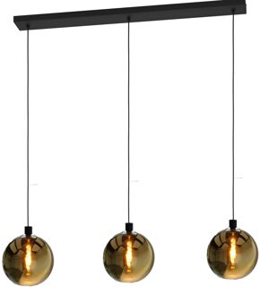 Eglo Hanglamp Cesenatico Glas Goud 3xe27