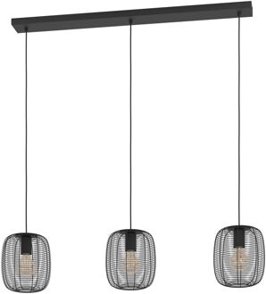 Eglo Hanglamp Derwen Zwart 3xe27