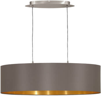 Eglo Hanglamp Maserlo 78 cm cappuccino 31614 Bruin