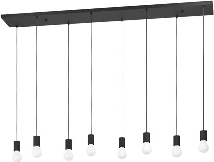 Eglo Hanglamp Nogalte Zwart 8xe27