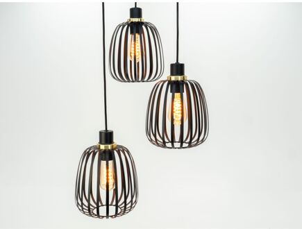 Eglo Hanglamp Pocicas Zwart ⌀35cm 3xe27