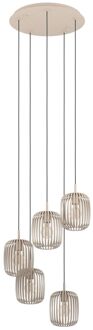 Eglo Hanglamp Romazzina - Zand - Diameter 50cm - 5xe27