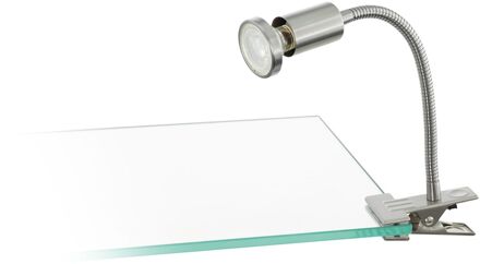 Eglo Klemspot Litos Mat Nikkel Gu10 3,3w