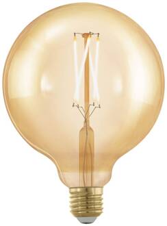 Eglo LED bollamp E27 G125 4W 1.700K filament goud