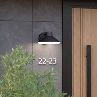 Eglo LED buitenwandlamp Ninnarella zwart, wit